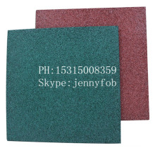 Wearing-Resistant Recycled Outdoor Playground Rubber Flooring Tile